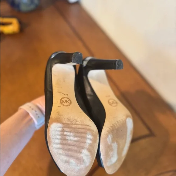 Michael Kors Black Shaw Mules - Picture 6 of 6